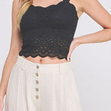 Rebecca Scallop Edge Bralette