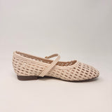 The Woven Goldie Flat
