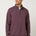 Travis Mathew Cloud Sweater Quarter Zip in Raisin