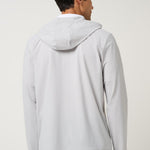 Travis Mathew Hero Hour Tech Hoodie in Micro Chip, back