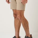 Hero Hour Golf Short in Weathered Teak, side view
