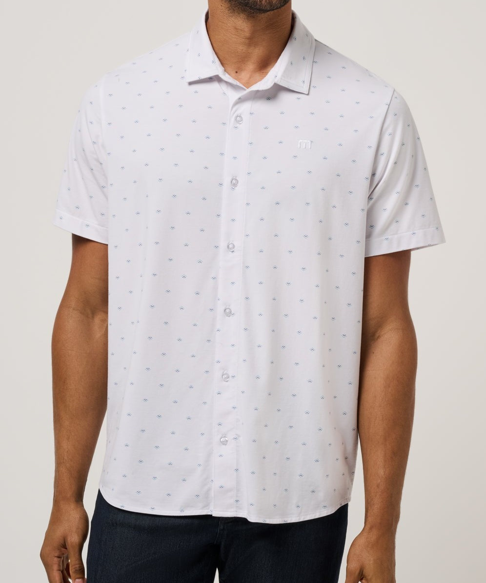 Comfortknit Geo Button-Up - MTT Collective