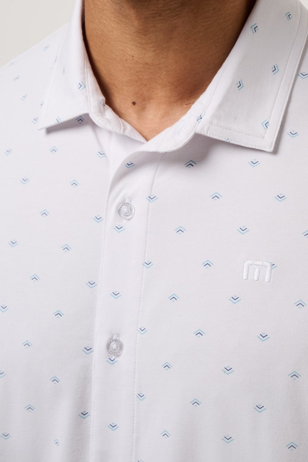 Comfortknit Geo Button-Up - MTT Collective