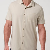Comfortknit Beach Club Button-Up