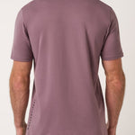 Travis Mathew Heater Series Jersey Tee in Moonscape, side view