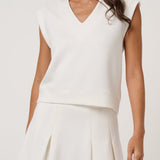 Skyloft Soft Vest 2.0 in Snow White - front