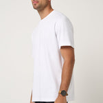 Travis Mathew Cloud Midweight Relaxed Tee in White