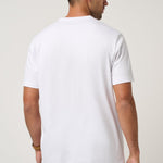 Travis Mathew Cloud Midweight Relaxed Tee in White