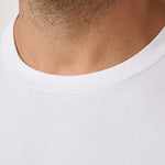 Travis Mathew Cloud Midweight Relaxed Tee in White