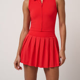 Moveknit Sleeveless Zip Polo