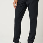 Travis Mathew Hero Hour Golf Pant in Black, side
