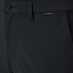 Travis Mathew Hero Hour Golf Pant in Black, waistband detail