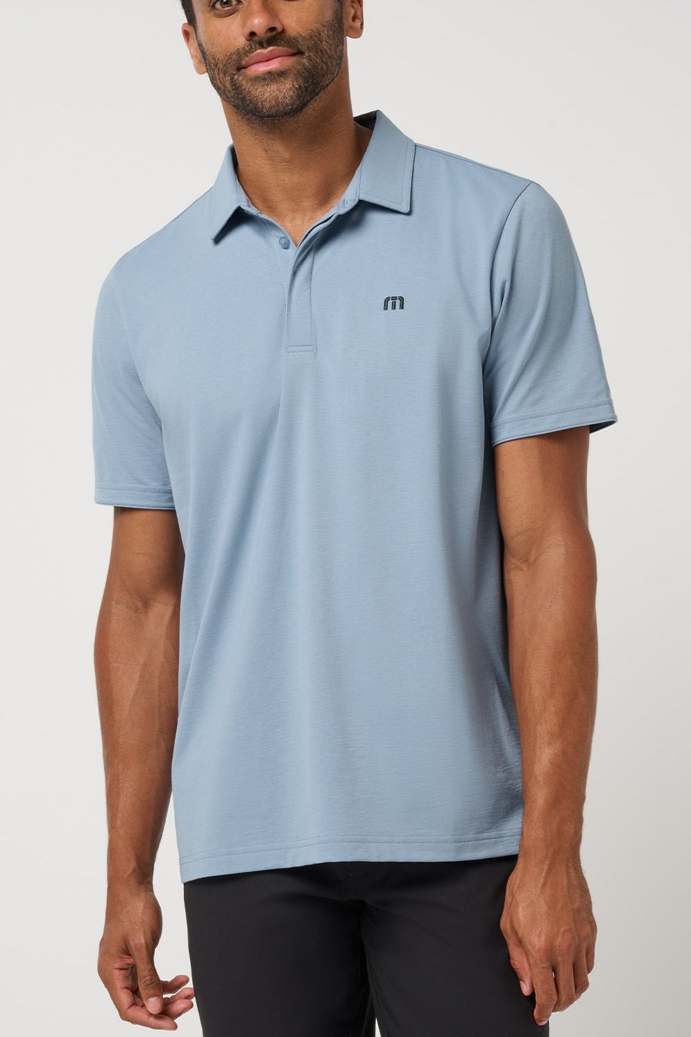 Heater Series Jersey Polo - Rain Washed