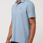 Heater Series Jersey Polo - Rain Washed