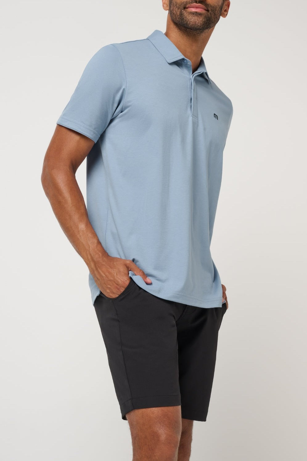 Heater Series Jersey Polo - Rain Washed