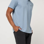 Heater Series Jersey Polo - Rain Washed