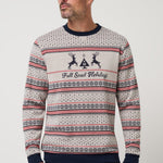 Winter Bliss Pullover in Antique White, front