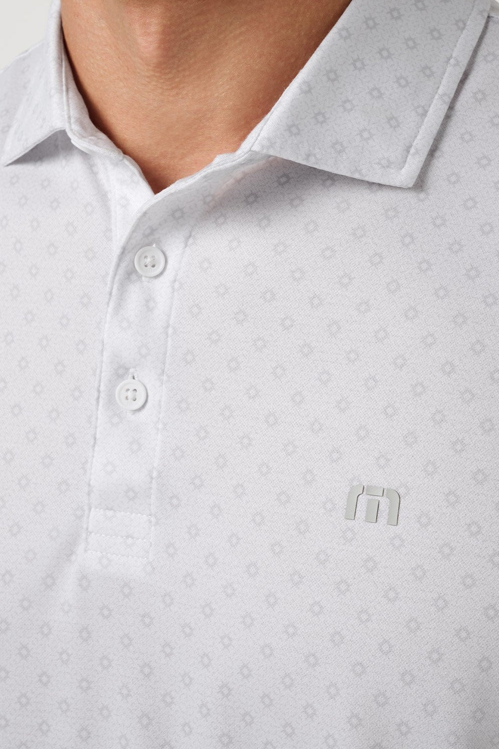 Final Drive Geo Polo - White detail