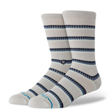 Multistripe Ribbed Crew Socks