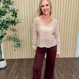 The Patch Pocket Wide Leg