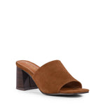 Seychelles Adapt Sandal in brown suede, front view