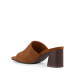 Seychelles Adapt Sandal in brown suede, back view