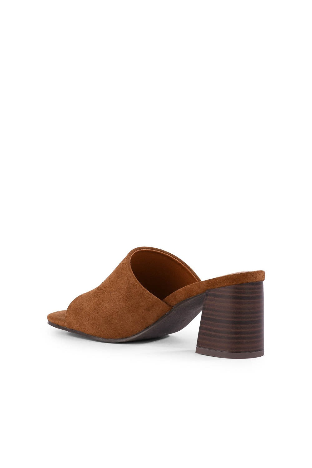 Seychelles Adapt Sandal in brown suede, back view