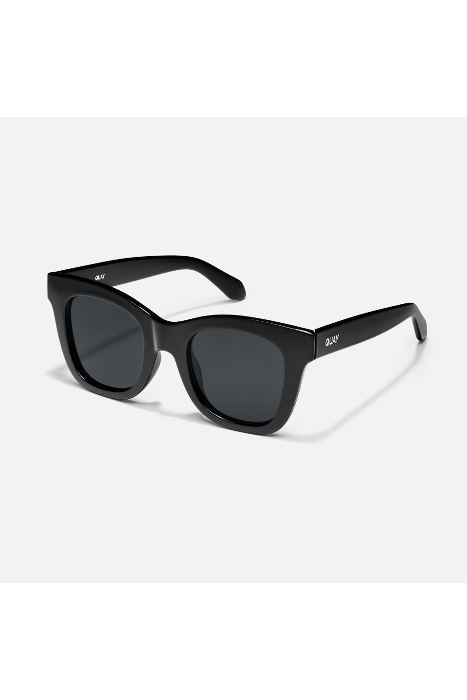 QUAY After Hours Black/Smoke Polarized side