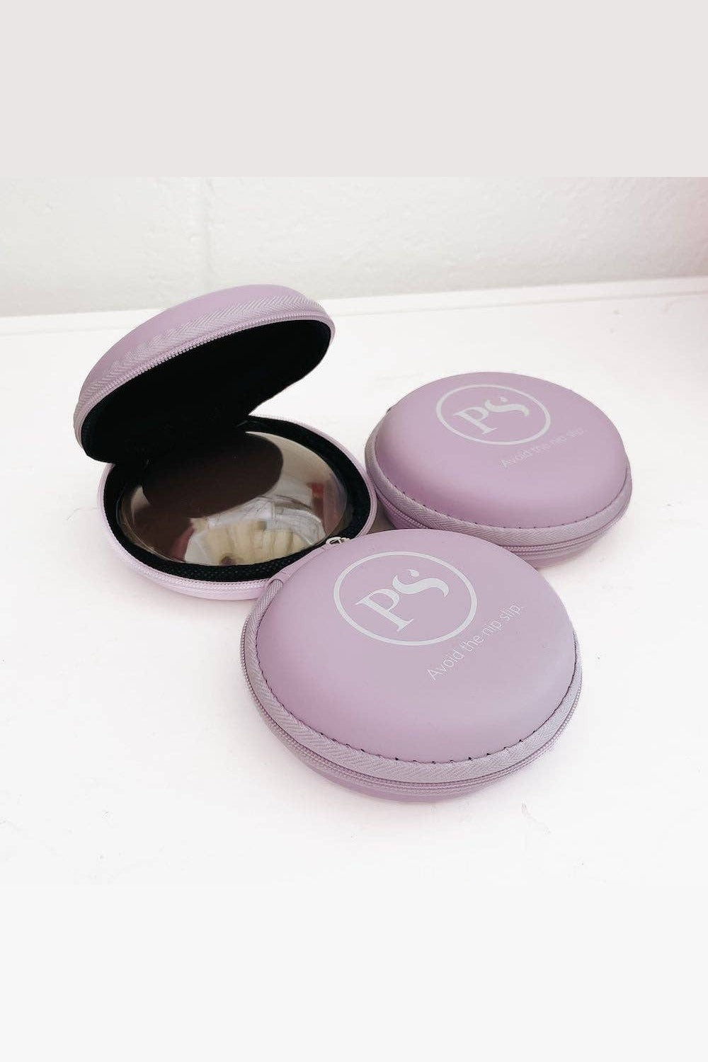 Nipple cover storage cases