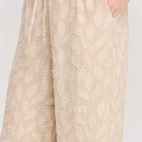 Maisey Jacquard Tie Waist Pant