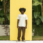 Chocolate Anti-Workwear Pant full look