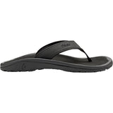 OluKai 'Ohana Men's Beach Sandal - Black / Black - hi-res 1