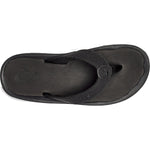 OluKai 'Ohana Men's Beach Sandal - Black / Black - hi-res 2