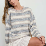 Sierra Multi Stripe Knit Sweater