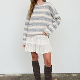Sierra Multi Stripe Knit Sweater
