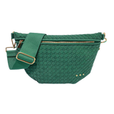 Suede Westlyn Woven Bum Bag