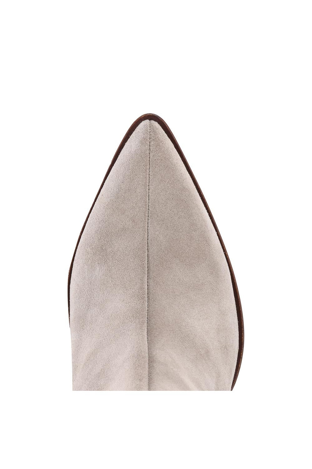 Begging You Tall Boot in sand suede, top view