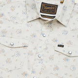 Howler Bros H Bar B Snapshirt Bouquets Beige, angled detail