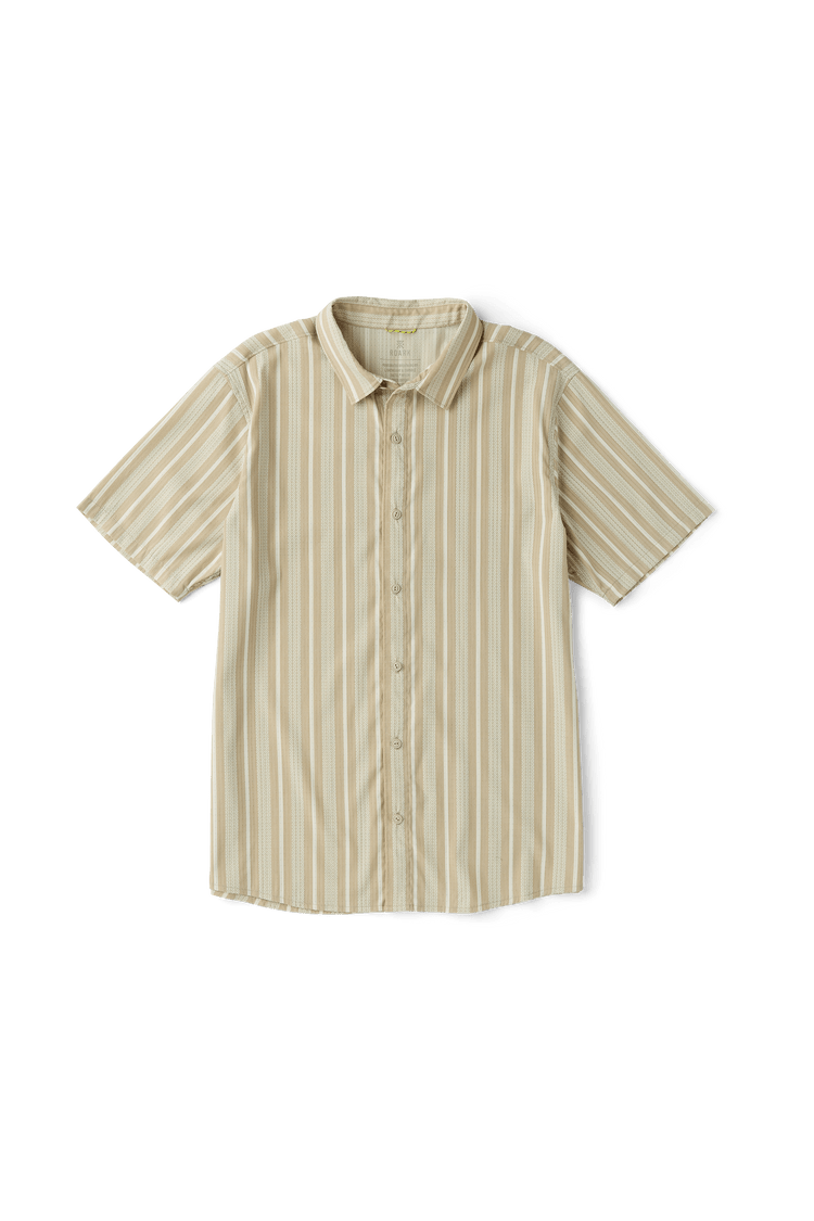 Roark Bless Up Breathable Stretch Shirt - Beige