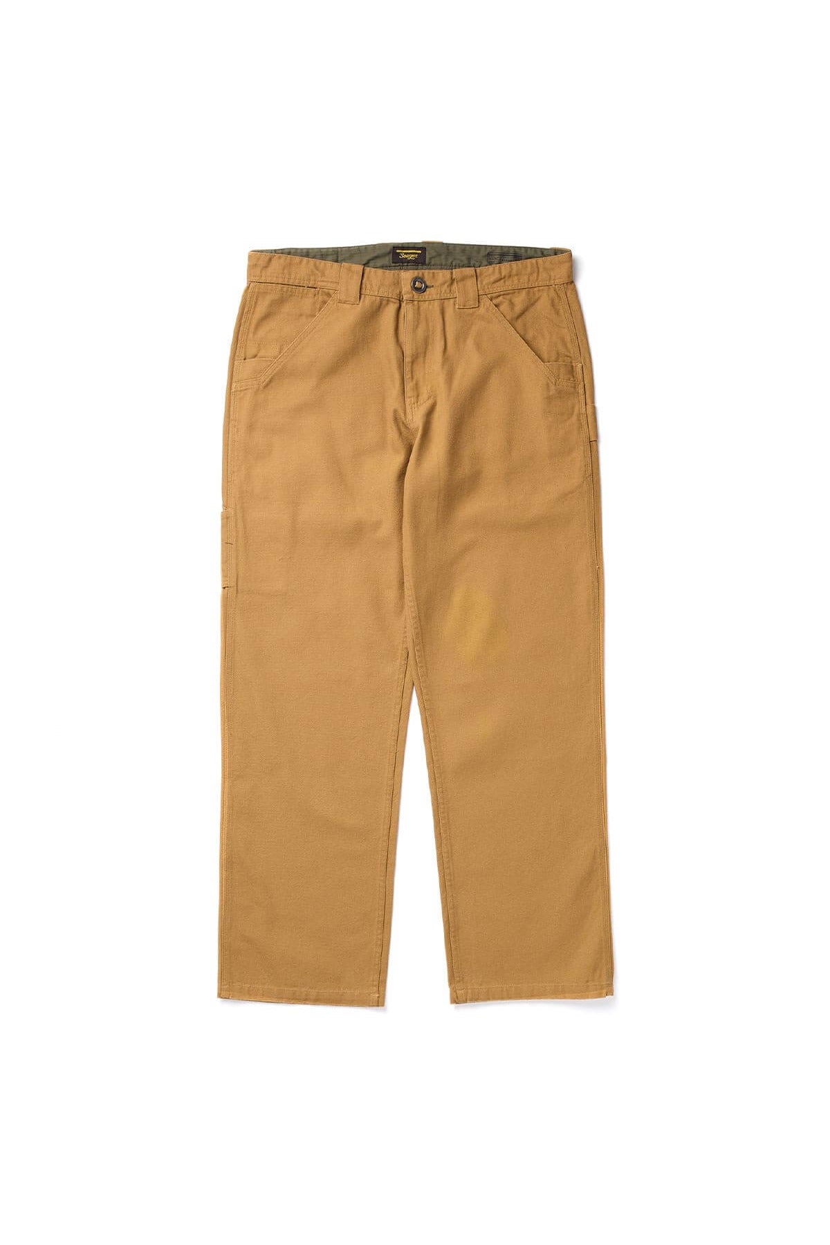Seager Bison Canvas Pant in Bronze, front