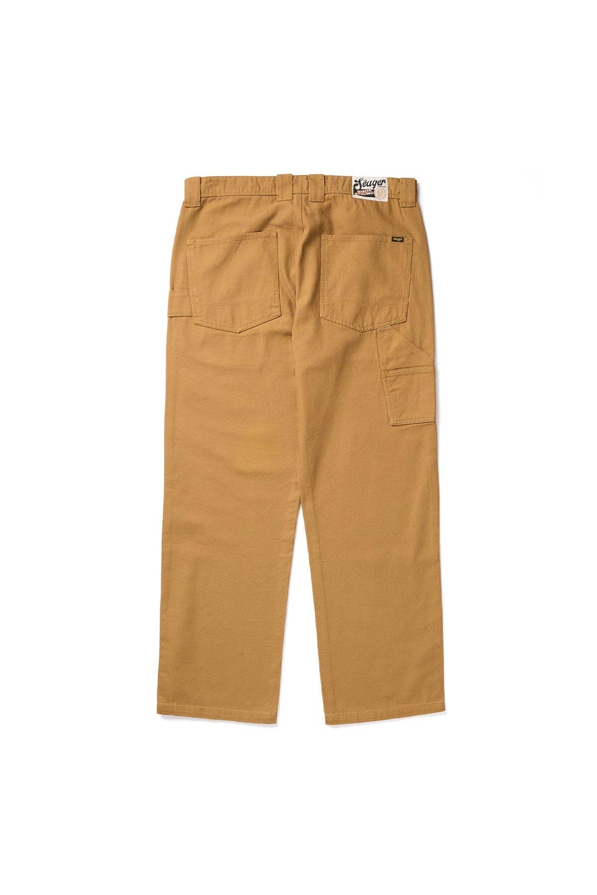 Seager Bison Canvas Pant in Bronze, back