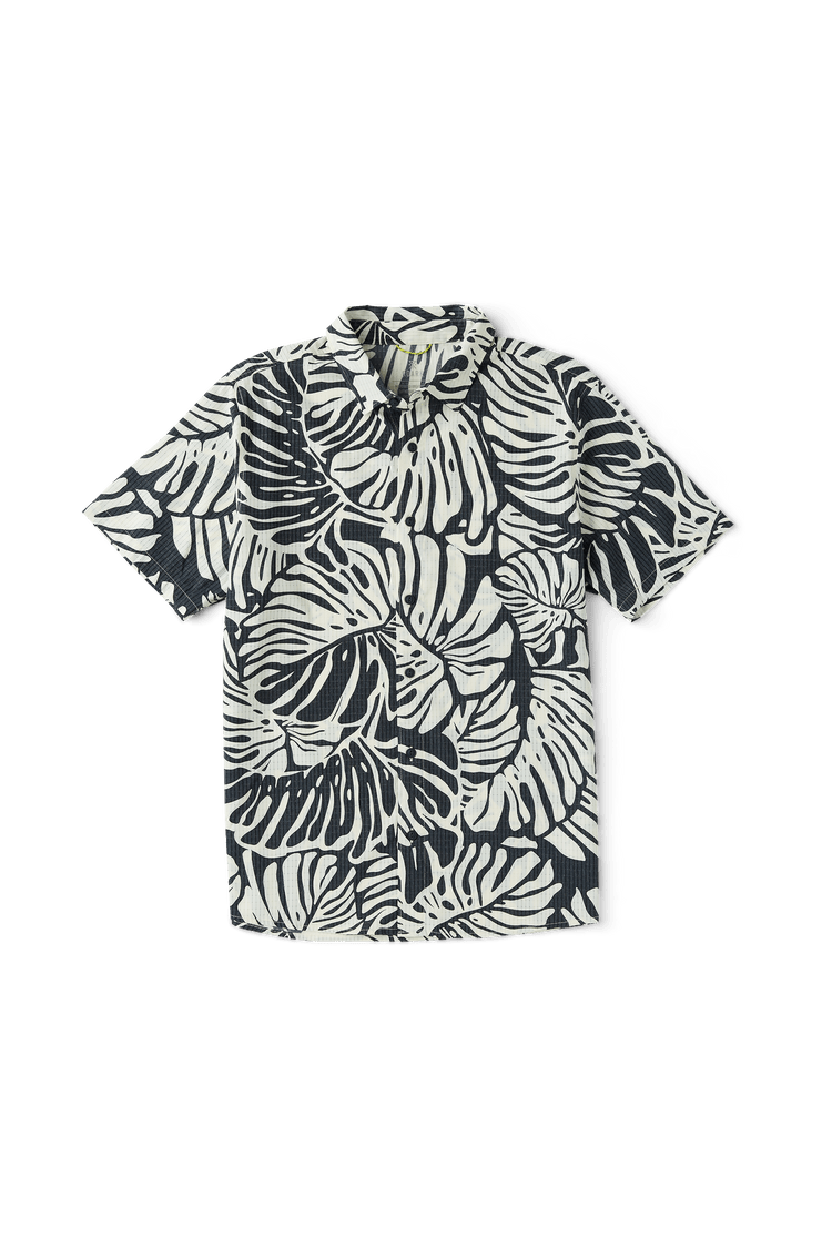 Roark Bless Up Breathable Stretch Shirt - Black Montera