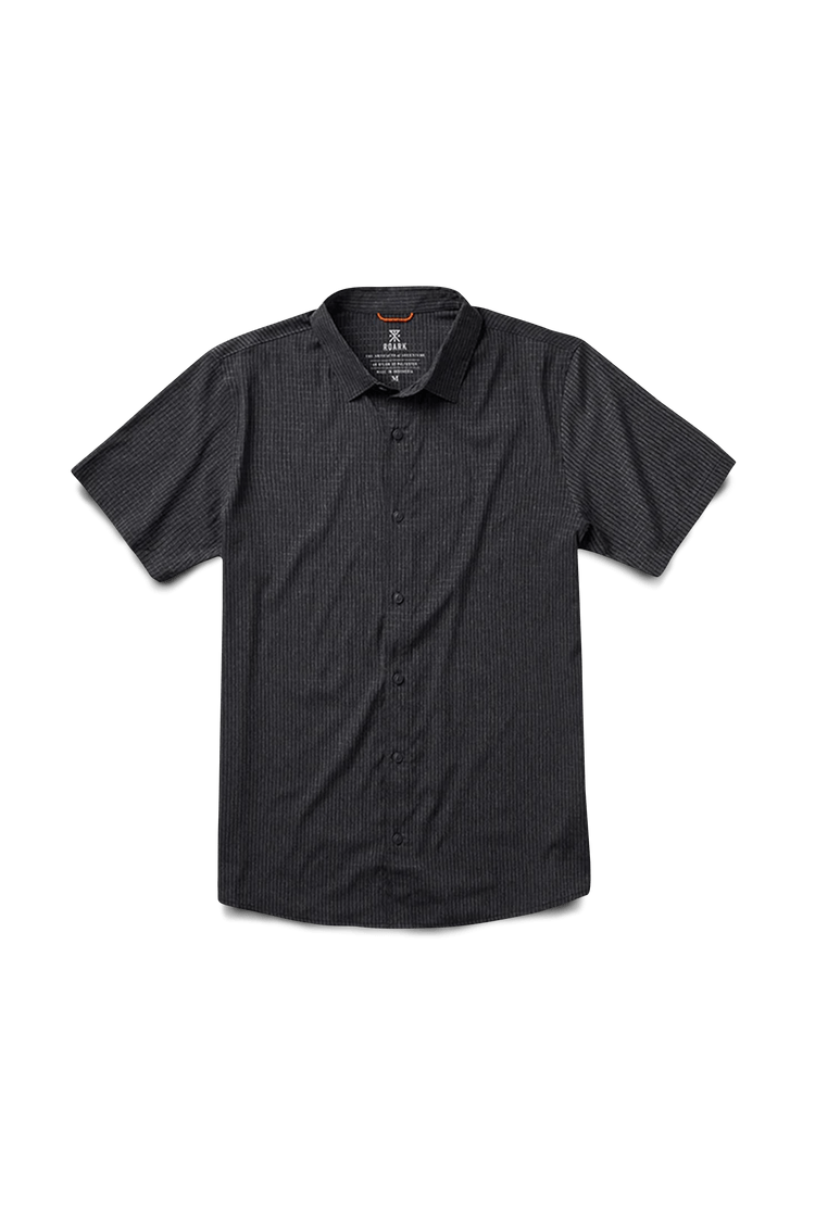 Roark Bless Up Breathable Stretch Shirt - Black