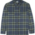 Jetty Breaker Flannel in Indigo