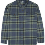 Jetty Breaker Flannel in Indigo