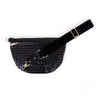 Simply Solid Strap in Black clipped onto a Westlyn Bum Bag