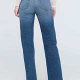 Performance Denim + High Rise Straight
