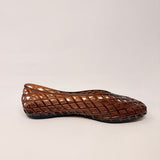 Alana Woven Lattice Flat