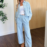 Erin Soft Denim Railroad Jacket