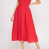 Vivienne Smocked Bodice Maxi Dress
